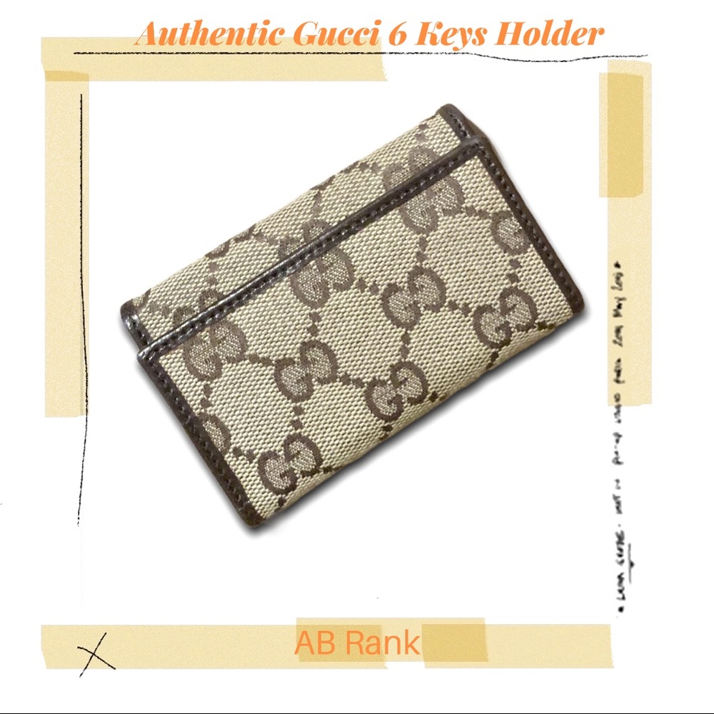 💯% AUTH ⭐  Gucci 6 Key Holder